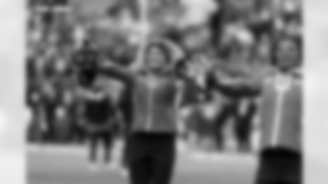 DBC Emily before the AFC Championship Game between the Denver Broncos and New England Patriots at Empower Field at Mile High in Denver, Colorado on January 25, 2026. Photo by Gabriel Christus / Denver Broncos