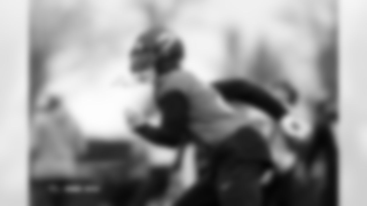 Pat Surtain II during practice at Tottenham Hotspur Football Club Training Ground in Enfield, England on October 9, 2025. Photo by Gabriel Christus / Denver Broncos