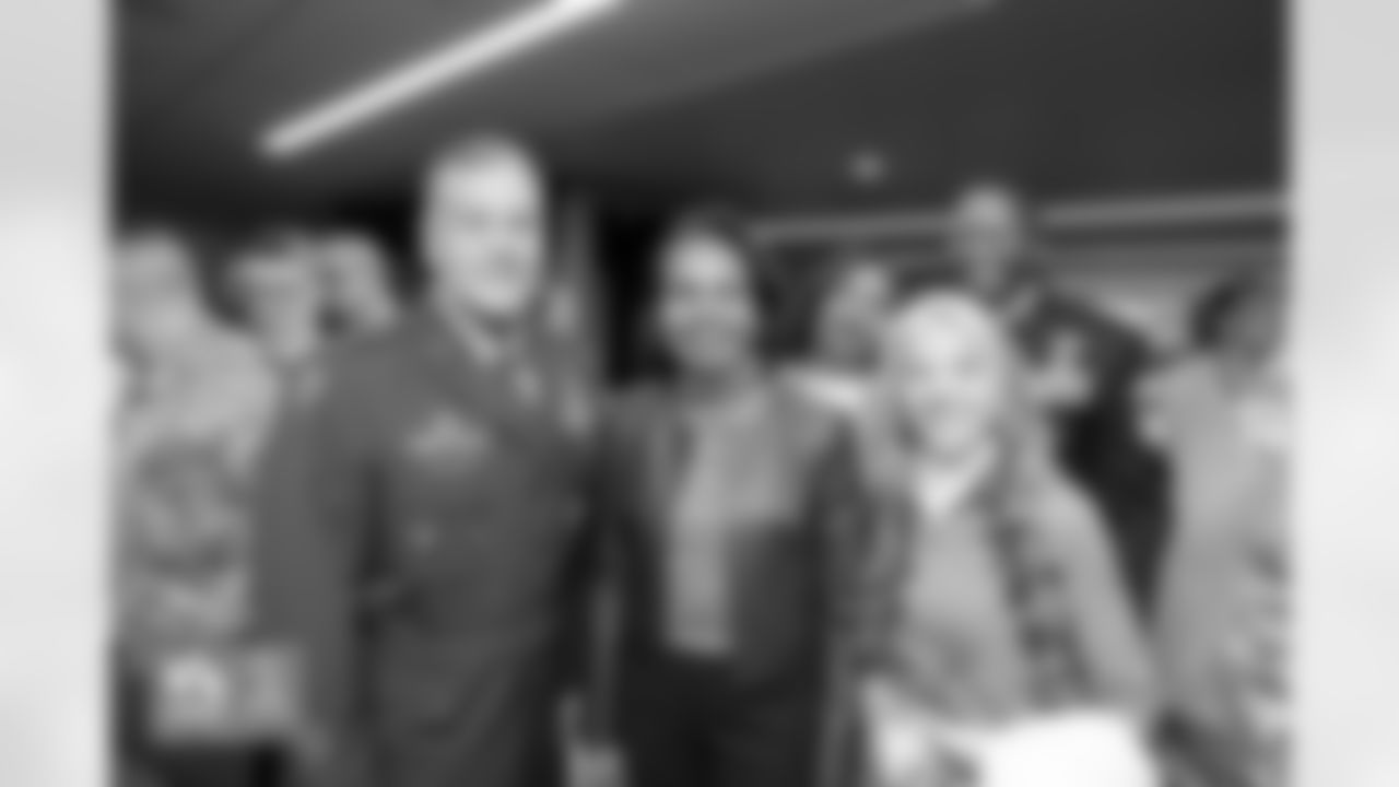 Condoleezza Rice at a pregame reception for military service members before the Broncos' Week 11 game against the Minnesota Vikings at Empower Field at Mile High in Denver, Colorado on November 19, 2023. Photo by Gabriel Christus / Denver Broncos