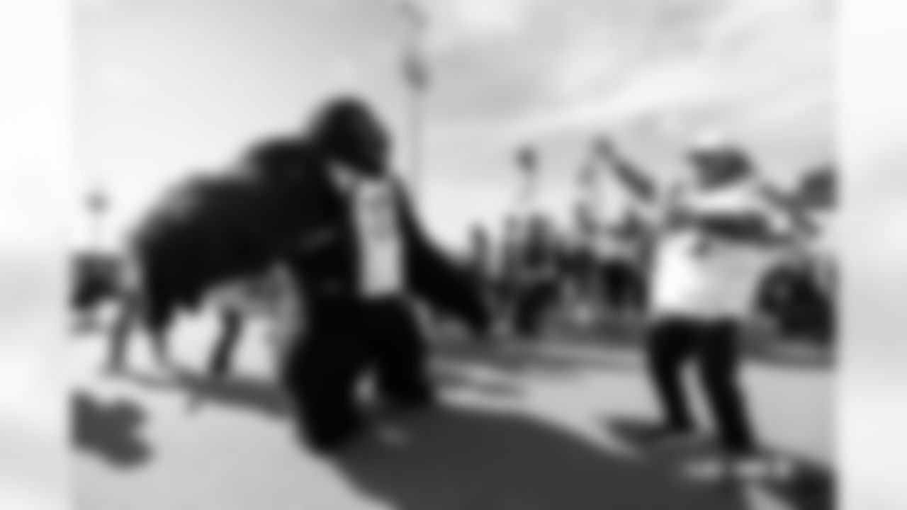 Fans dance before the Broncos' Week 18 game against the Los Angeles Chargers at Empower Field at Mile High in Denver, Colorado on January 4, 2026. Photo by Ben Swanson / Denver Broncos