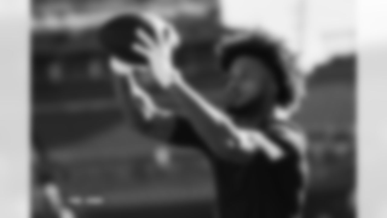 Troy Franklin before the Broncos' Week 15 game against the Green Bay Packers at Empower Field at Mile High in Denver, Colorado on December 14, 2025. Photo by Ben Swanson / Denver Broncos