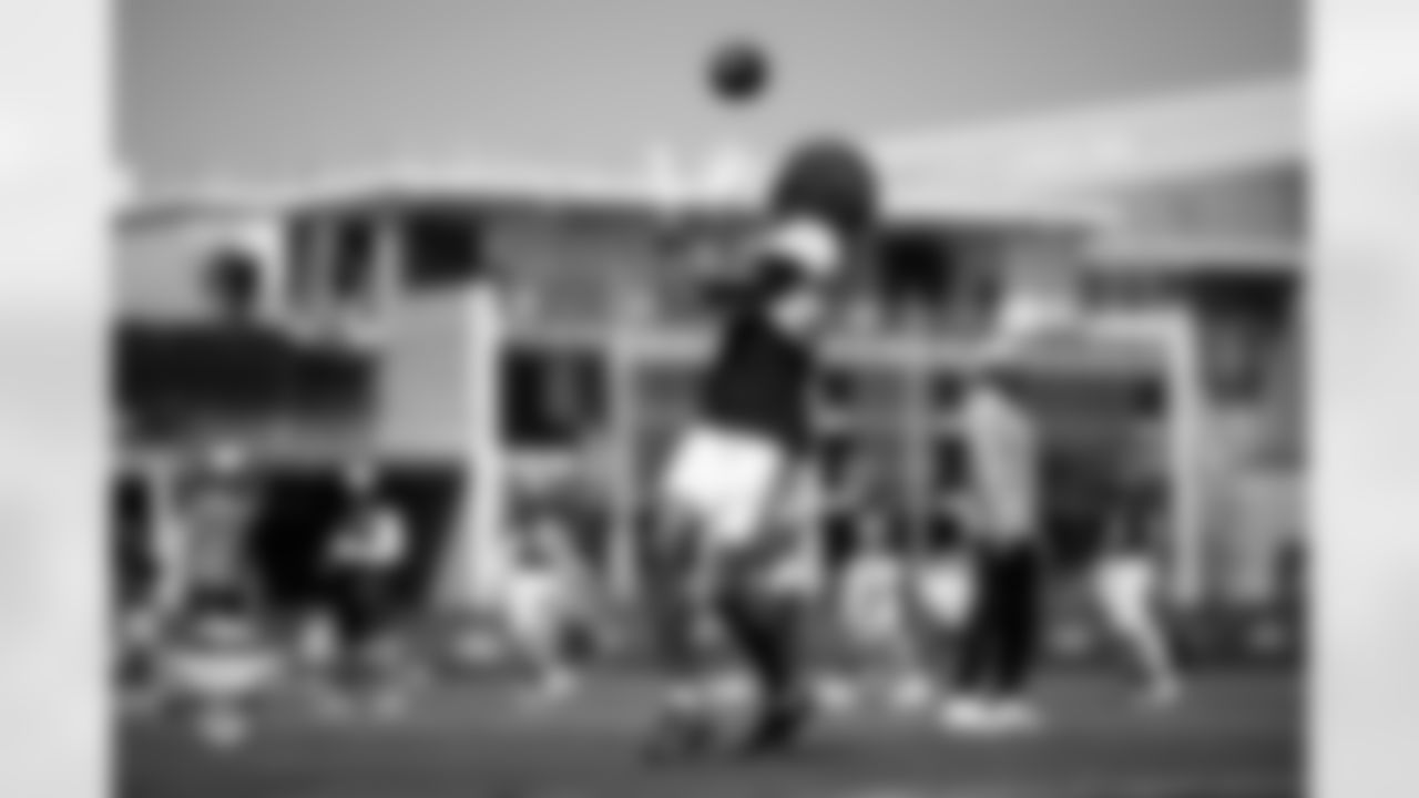 Troy Franklin during practice at Broncos Park Powered by CommonSpirit on August 20, 2025 in Englewood, Colorado. Photo by Ben Swanson / Denver Broncos