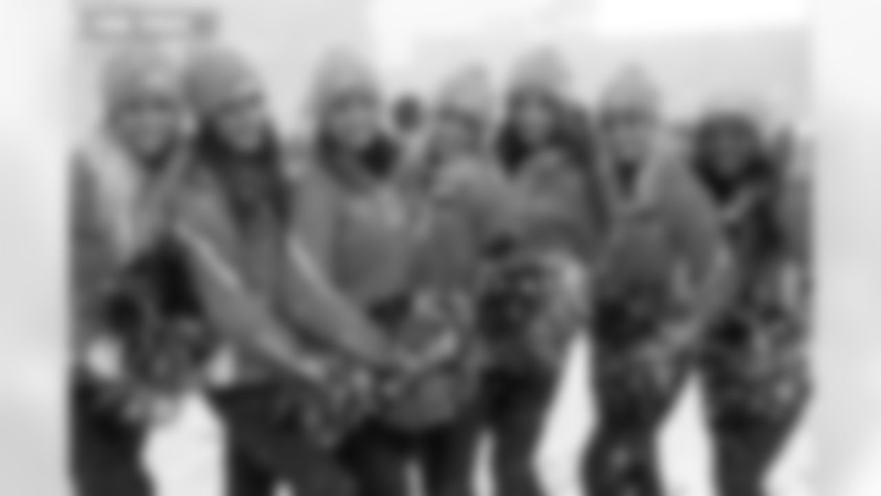 Denver Broncos Cheerleaders during the AFC Championship Game between the Denver Broncos and New England Patriots at Empower Field at Mile High in Denver, Colorado on January 25, 2026. Photo by Paul Cloud / Denver Broncos