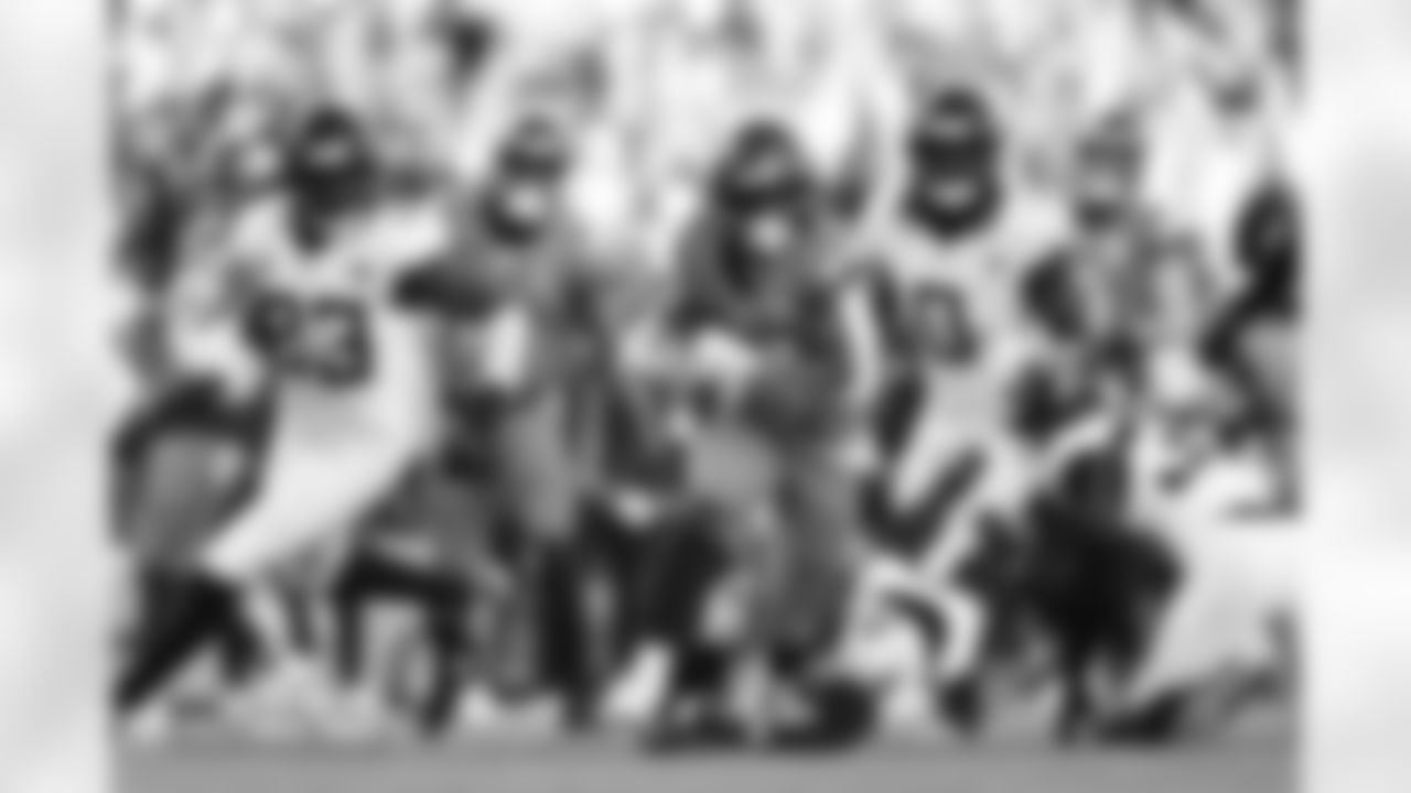 RJ Harvey (12) during the Broncos' Week 16 game against the Jacksonville Jaguars at Empower Field at Mile High in Denver, Colorado on December 21, 2025. Photo by Ben Swanson / Denver Broncos