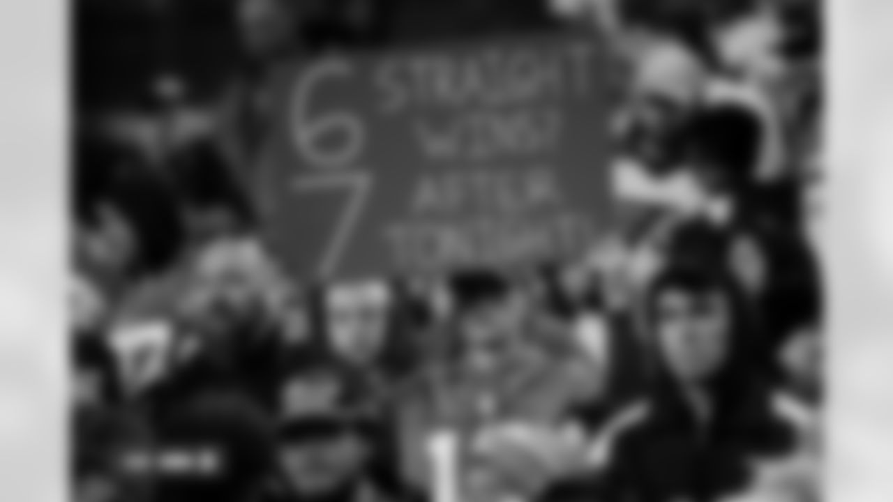 Fans after the Broncos' Week 10 game against the Las Vegas Raiders at Empower Field at Mile High in Denver, Colorado on November 6, 2025. Photo by Ben Swanson / Denver Broncos