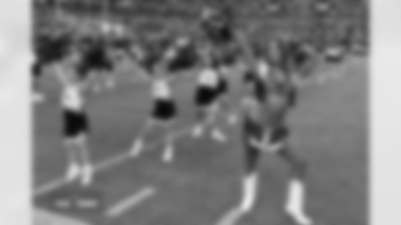 Denver Broncos Cheerleaders during the Broncos' preseason Week 2 game against the Arizona Cardinals at Empower Field at Mile High in Denver, Colorado on August 16, 2025. Photo by Paul Cloud / Denver Broncos