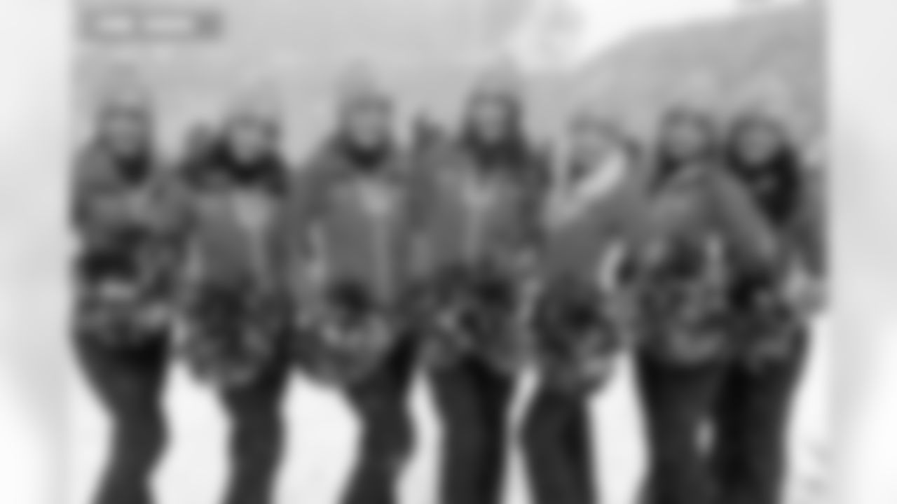 Denver Broncos Cheerleaders during the AFC Championship Game between the Denver Broncos and New England Patriots at Empower Field at Mile High in Denver, Colorado on January 25, 2026. Photo by Paul Cloud / Denver Broncos