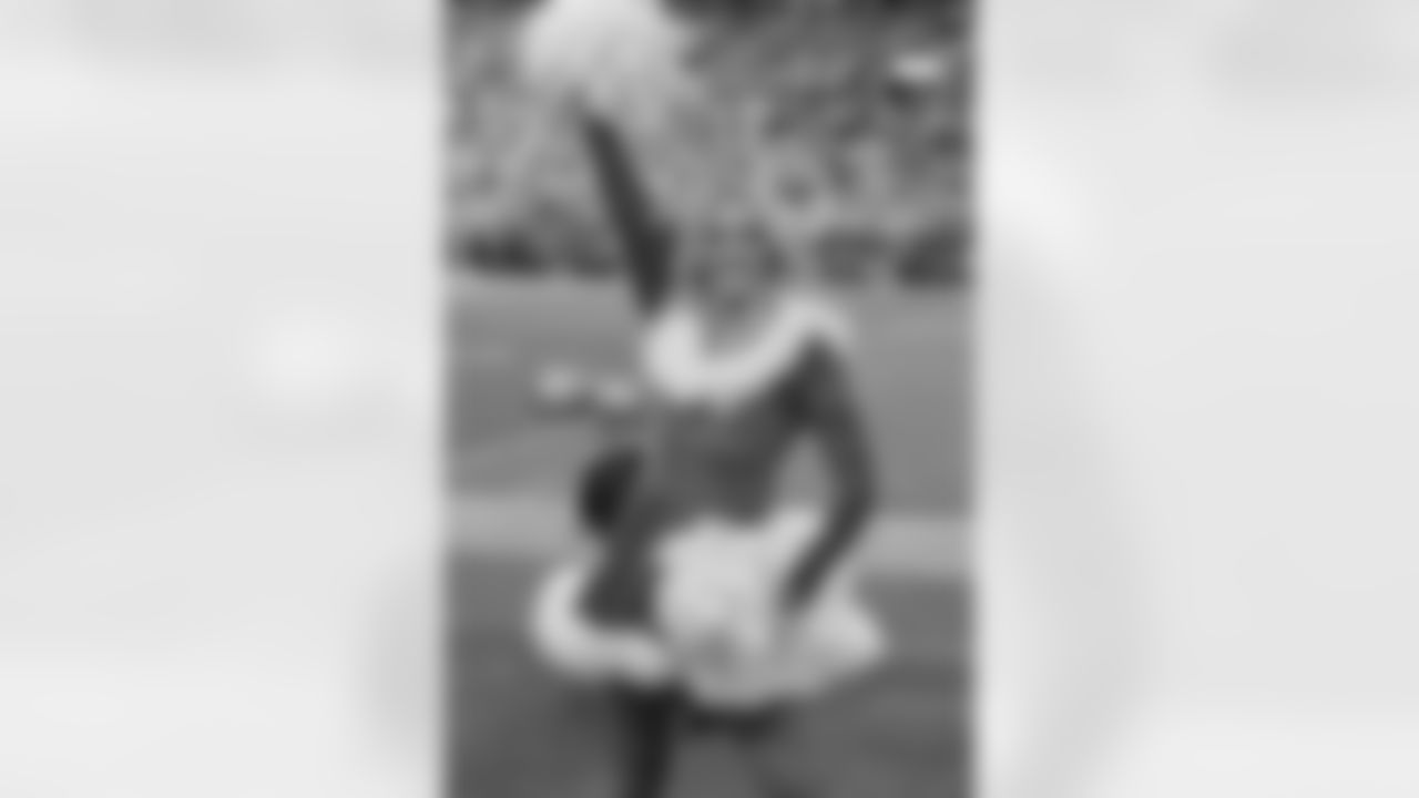 Denver Broncos Cheerleaders during the Broncos' Week 16 game against the Jacksonville Jaguars at Empower Field at Mile High in Denver, Colorado on December 21, 2025. Photo by Paul Cloud / Denver Broncos