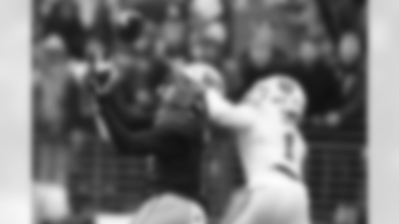 Round 1, No. 12 overall

"... [Denver] could target wide receiver — and Rome Odunze, who reminds me of A.J. Brown, has been special for the Huskies this season." – Ryan Wilson, CBS Sports (Jan. 15)

(AP Photo/Lindsey Wasson)