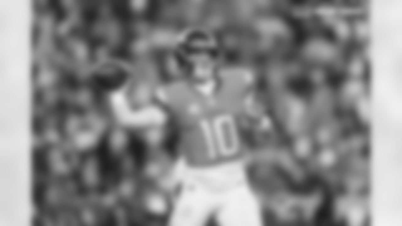 Bo Nix (10) during the Broncos' Divisional Round playoff game against the Buffalo Bills at Empower Field at Mile High in Denver, Colorado on January 17, 2026. Photo by Gabriel Christus / Denver Broncos