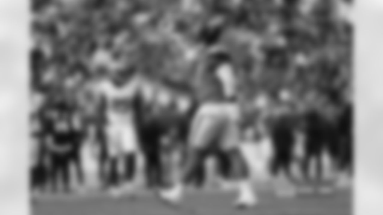 Malcolm Roach during the Broncos' Week 7 game against the New York Giants at Empower Field at Mile High in Denver, Colorado on October 19, 2025. Photo by Ben Swanson / Denver Broncos