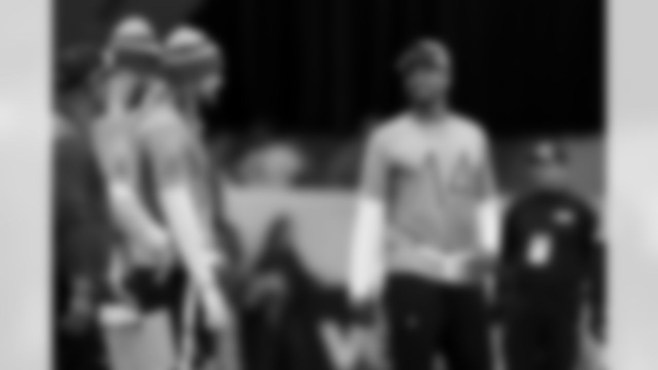 Denver Broncos wide receiver Courtland Sutton (14) participates during the 2026 Pro Bowl team practice on Monday, February 2, 2026 in San Francisco. (Kara Durrette/NFL)