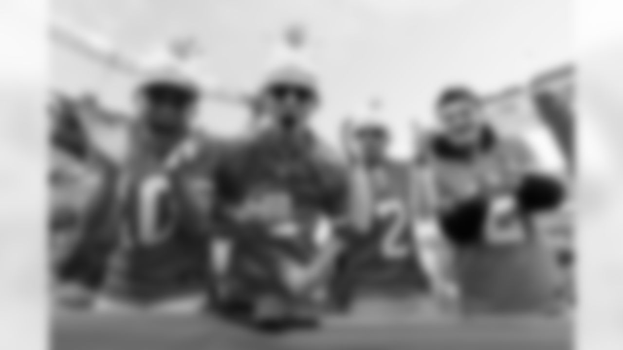 Denver Broncos fans get hyped before the Broncos' Week 18 game against the Los Angeles Chargers at Empower Field at Mile High in Denver, Colorado on January 4, 2026. Photo by Gavin Liddell / Denver Broncos