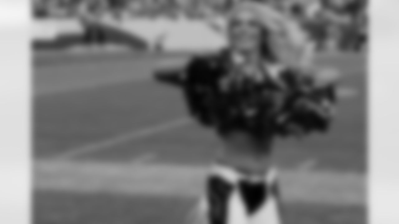 Denver Broncos Cheerleaders during the Broncos' Week 15 game against the Green Bay Packers at Empower Field at Mile High in Denver, Colorado on December 14, 2025. Photo by Paul Cloud / Denver Broncos