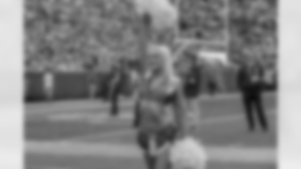 Denver Broncos Cheerleaders during the Broncos' Week 8 game against the Dallas Cowboys at Empower Field at Mile High in Denver, Colorado on October 26, 2025. Photo by Paul Cloud / Denver Broncos