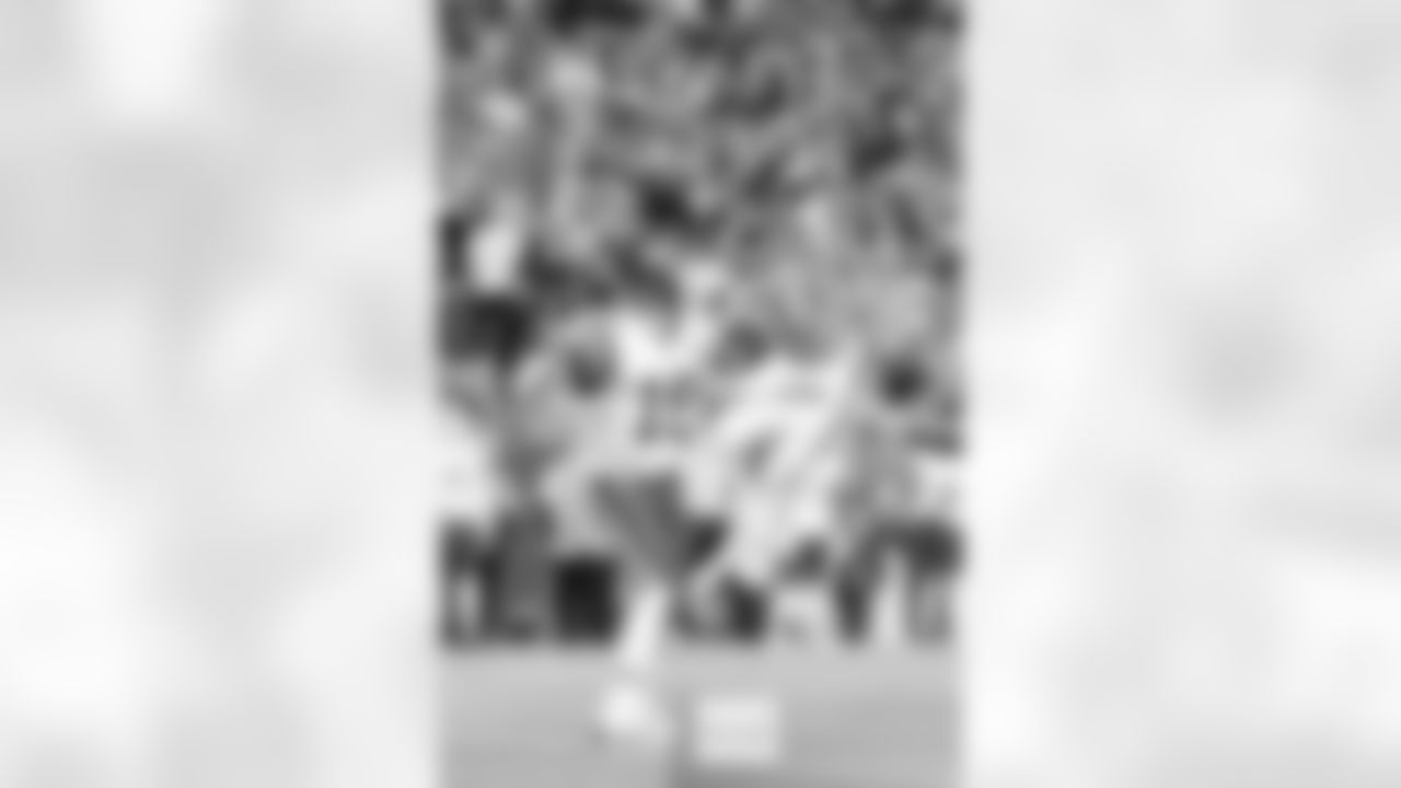 Denver Broncos cornerback Ja'Quan McMillian (29) sacks Kansas City Chiefs quarterback Patrick Mahomes (15) during the Broncos' Week 11 game against the Kansas City Chiefs at Empower Field at Mile High in Denver, Colorado on November 16, 2025. Photo by Gabriel Christus / Denver Broncos