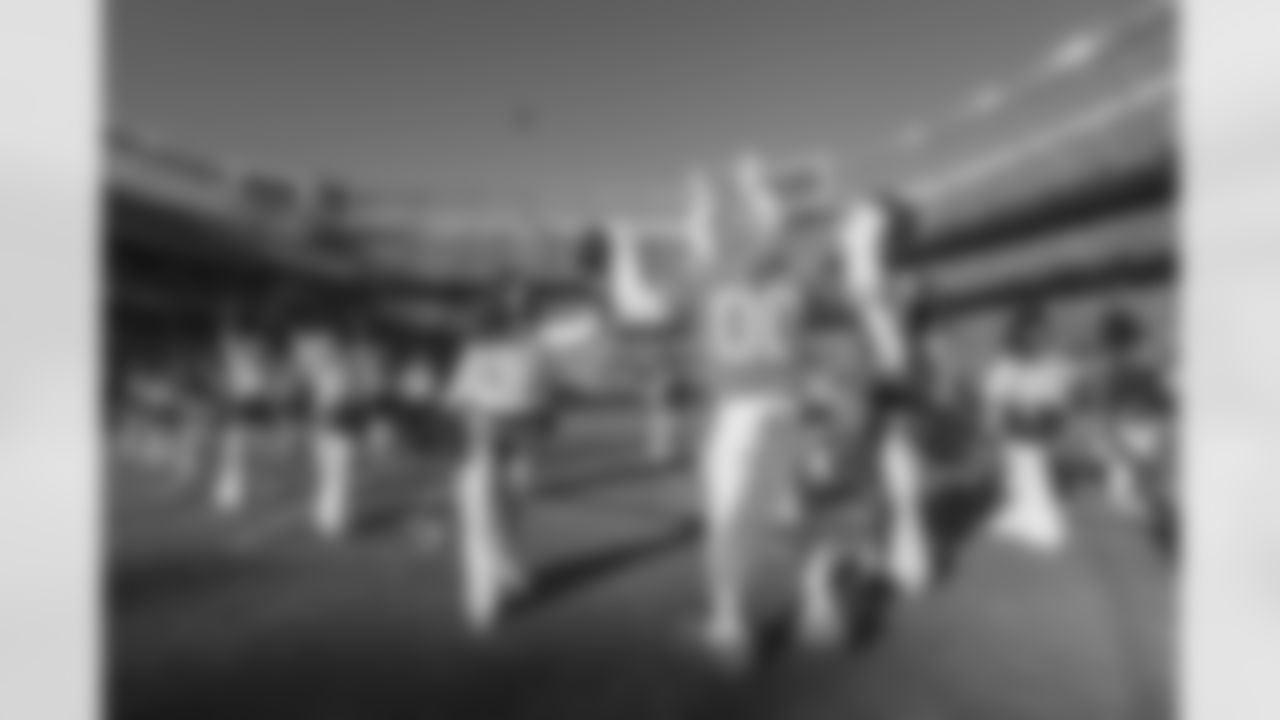 during the Broncos' Divisional Round playoff game against the Buffalo Bills at Empower Field at Mile High in Denver, Colorado on January 17, 2026. Photo by Paul Cloud / Denver Broncos