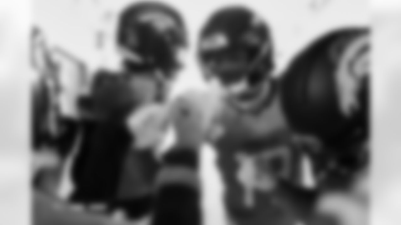 Marvin Mims Jr. before the Broncos' Week 15 game against the Green Bay Packers at Empower Field at Mile High in Denver, Colorado on December 14, 2025. Photo by Gabriel Christus / Denver Broncos