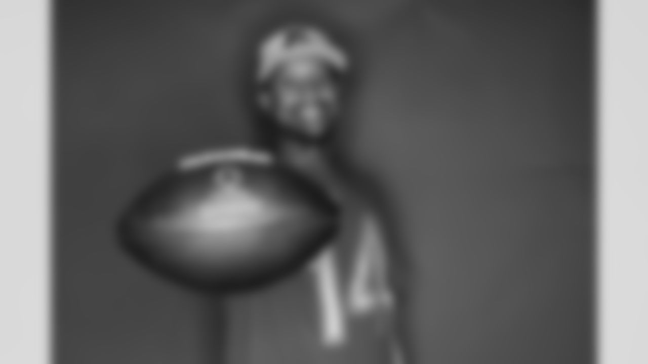 Denver Broncos wide receiver Courtland Sutton (14) poses for a portrait during the 2026 Pro Bowl on Sunday, February 1, 2026 in San Francisco. (Alika Jenner/NFL)