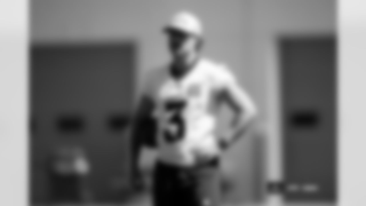 Wil Lutz during practice at Broncos Park Powered by CommonSpirit in Englewood, Colorado on September 13, 2024. Photo by Ben Swanson / Denver Broncos