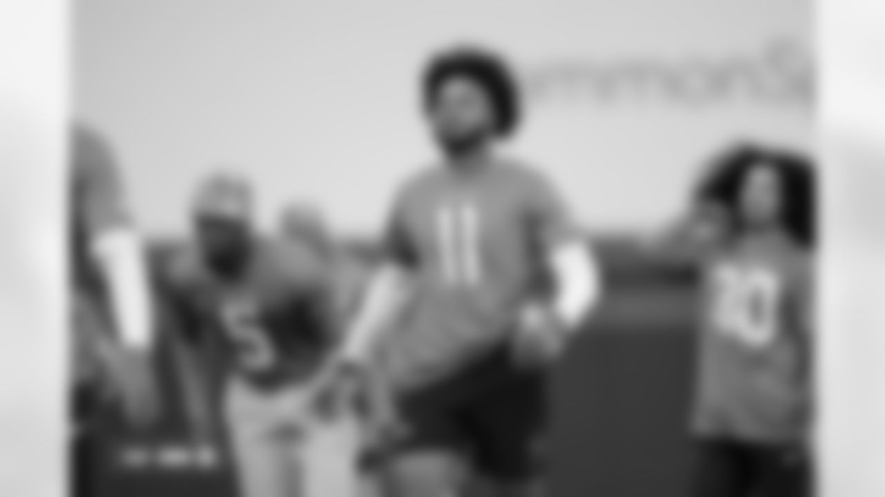 Troy Franklin during practice at Broncos Park Powered by CommonSpirit in Englewood, Colorado on November 4, 2025. Photo by Gabriel Christus / Denver Broncos