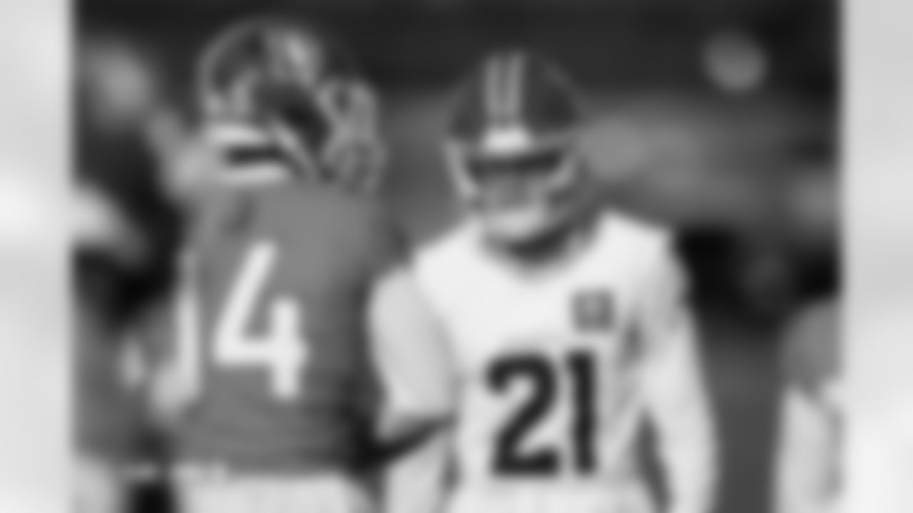 Riley Moss during practice at Broncos Park Powered by CommonSpirit in Englewood, Colorado on January 2, 2026. Photo by Ben Swanson / Denver Broncos