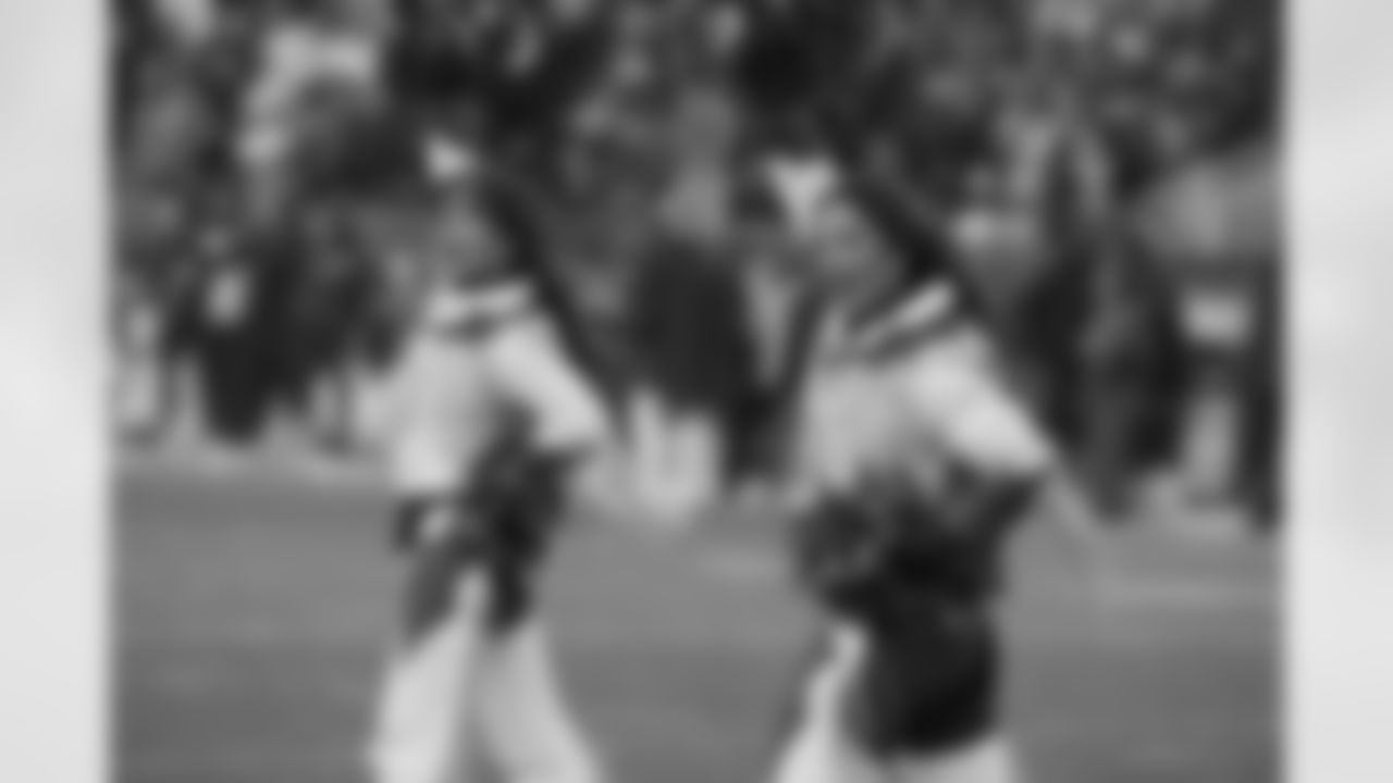 during the Broncos' Divisional Round playoff game against the Buffalo Bills at Empower Field at Mile High in Denver, Colorado on January 17, 2026. Photo by Paul Cloud / Denver Broncos