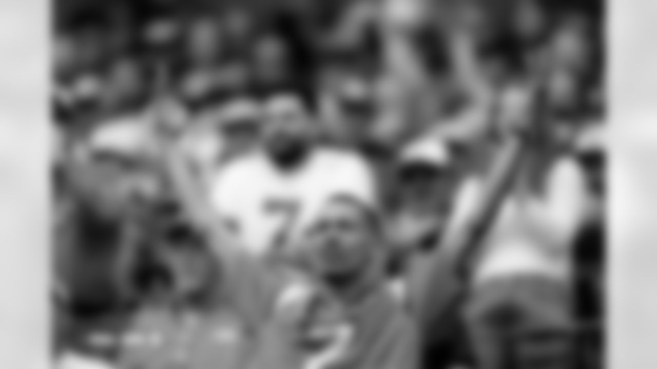 Fans during the Broncos' Week 8 game against the Dallas Cowboys at Empower Field at Mile High in Denver, Colorado on October 26, 2025. Photo by Ben Swanson / Denver Broncos