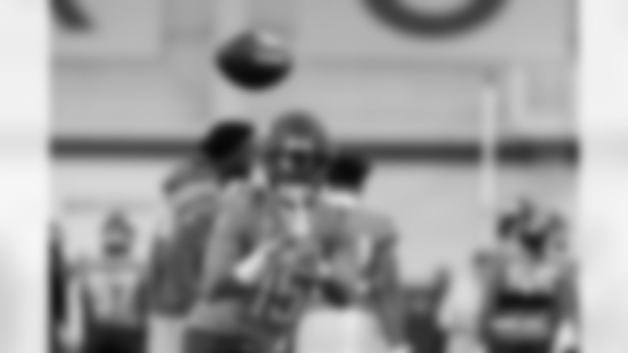 Nik Bonitto during practice on Wednesday, December 3, 2025 at Broncos Park Powered by CommonSpirit in Englewood, Colorado.
Photo by Gabriel Christus / Denver Broncos