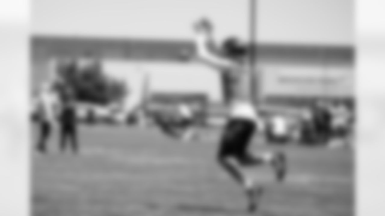 Evan Engram during minicamp at Broncos Park Powered by CommonSpirit on Wednesday, June 11, 2025 in Englewood, Colorado.
Photo by Gabriel Christus / Denver Broncos