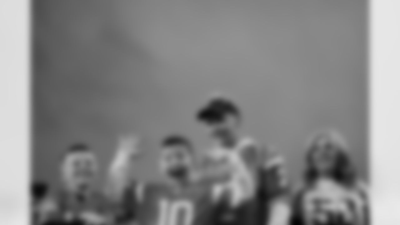 Denver Broncos fans photographed on film during the Broncos' Week 10 game against the Las Vegas Raiders at Empower Field at Mile High in Denver, Colorado on November 7, 2025. Photo by Gabriel Christus / Denver Broncos