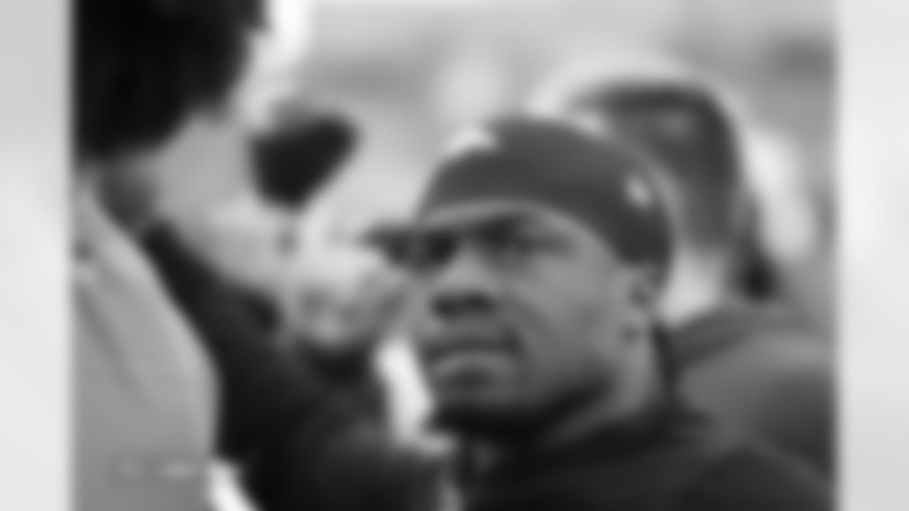 RJ Harvey before the Broncos' Week 16 game against the Jacksonville Jaguars at Empower Field at Mile High in Denver, Colorado on December 21, 2025. Photo by Ben Swanson / Denver Broncos