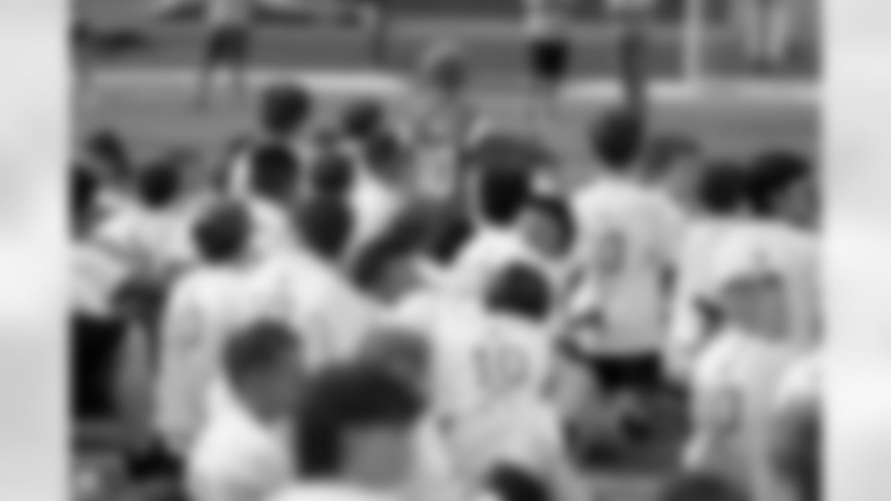 Kids participate with Bo Nix at his football camp on Saturday, May 17, 2025 at Valor Christian High School in Highlands Ranch, Colorado.
Photo by Gabriel Christus / Denver Broncos