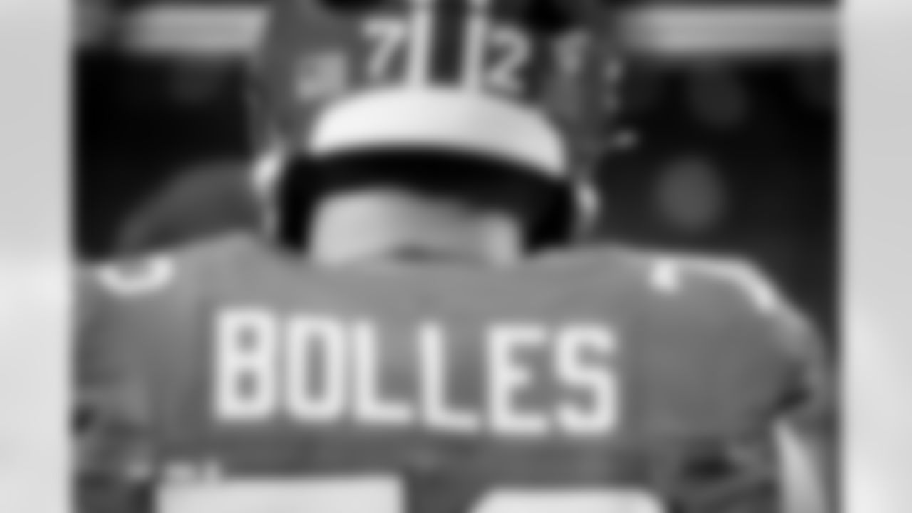 Garett Bolles (72) before the Broncos' Week 10 game against the Las Vegas Raiders at Empower Field at Mile High in Denver, Colorado on November 6, 2025. Photo by Gavin Liddell / Denver Broncos