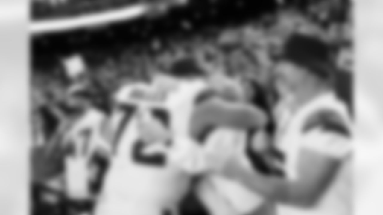 Garett Bolles (72) during the Broncos' Week 14 game against the Las Vegas Raiders at Allegiant Stadium in Las Vegas, Nevada on December 7, 2025. Photo by Ben Swanson / Denver Broncos