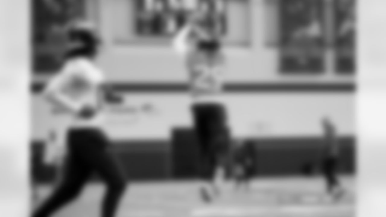 Ja'Quan McMillian during practice at Broncos Park Powered by CommonSpirit in Englewood, Colorado on December 5, 2025. Photo by Ben Swanson / Denver Broncos