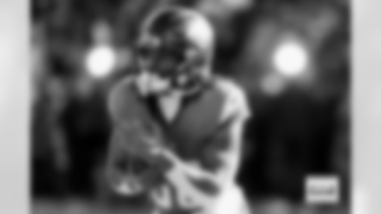 Denver Broncos running back Jaleel McLaughlin (38) returns a punt before the Broncos' Divisional Round playoff game against the Buffalo Bills at Empower Field at Mile High in Denver, Colorado on January 17, 2026. Photo by Gavin Liddell / Denver Broncos