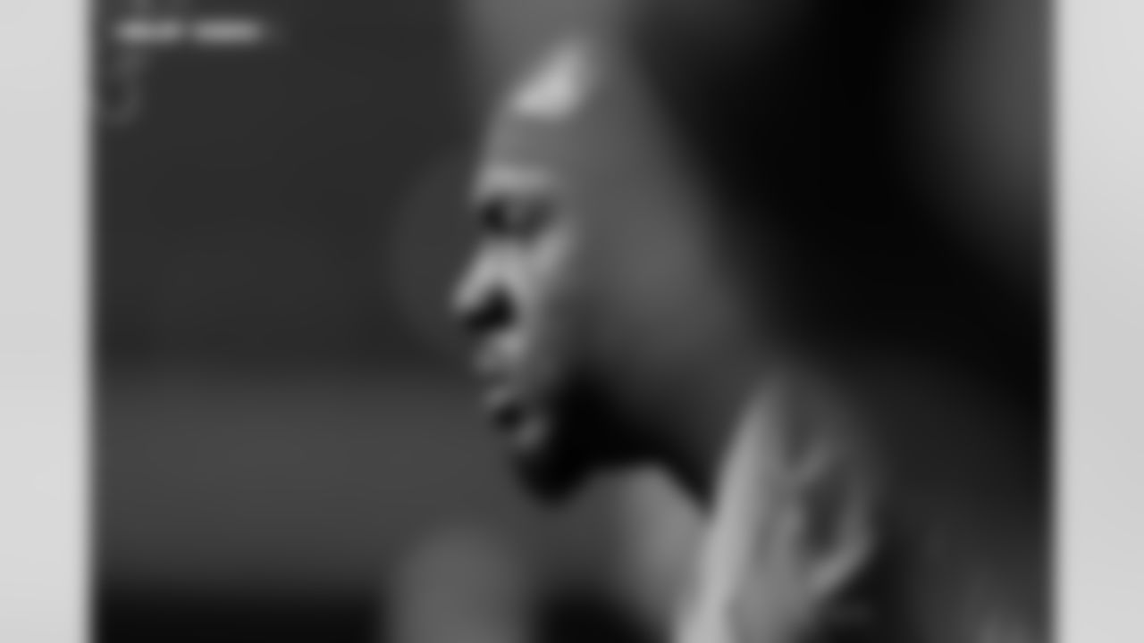 RJ Harvey during practice on Wednesday, January 14, 2026 at Broncos Park Powered by CommonSpirit in Englewood, Colorado.
Photo by Gabriel Christus / Denver Broncos