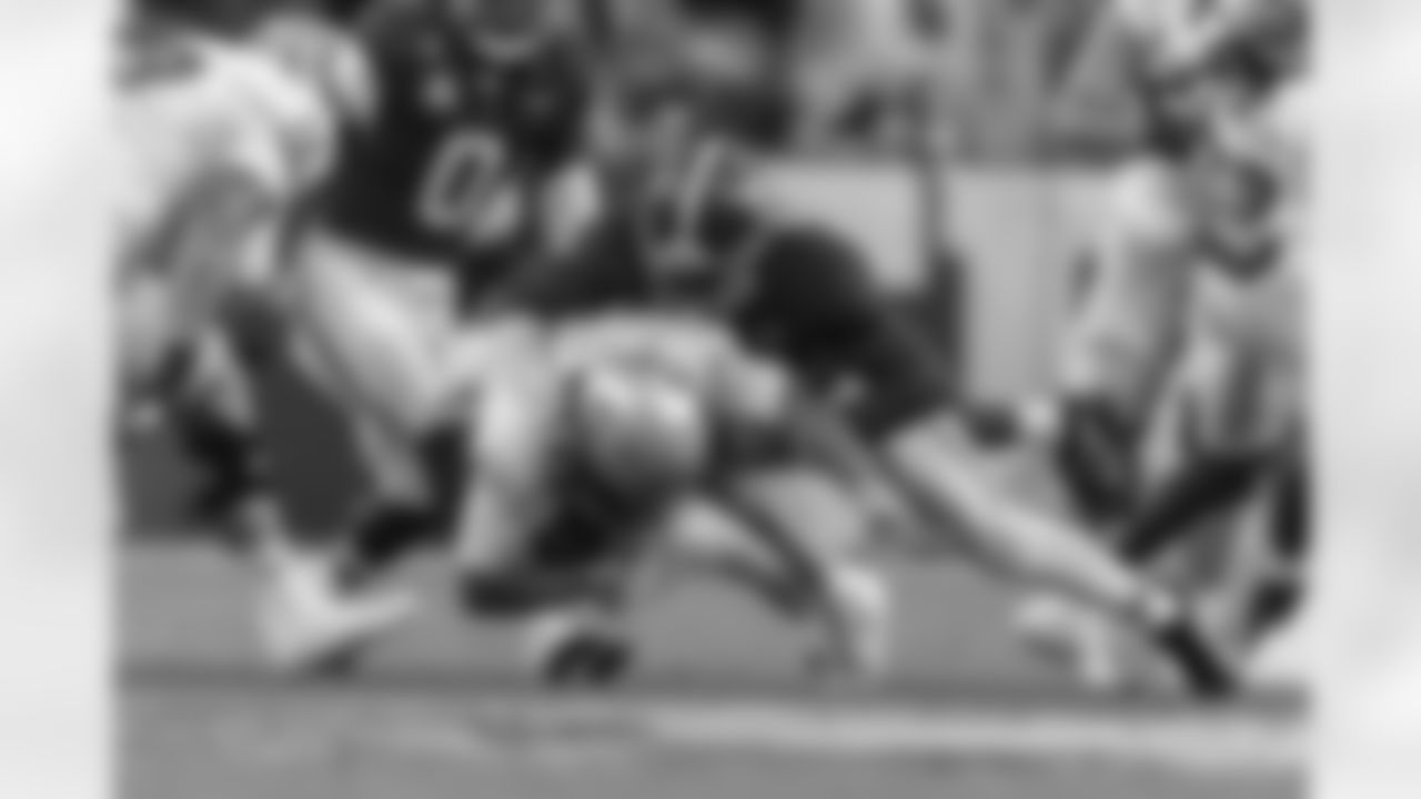 GM George Paton: "We've been seeing flashes of him the last four years at Alabama. Really, the last two [years] on defense. But you look throughout the career, just the special teams play. I think he had 16 special teams tackles maybe the last two years. You just see the athletic traits, the athletic ability, the length, the speed, the way he plays, the motor he plays with. He's played behind some really good outside 'backers — Will Anderson, Dallas Turner, guys like that. So, [he] wasn't playing a whole lot. This year, it kind of clicked on defense and then obviously had the injury. He has all the traits you look for at that position and yet in the meantime he can be a hardcore special teamer. So that's what attracted us to him."