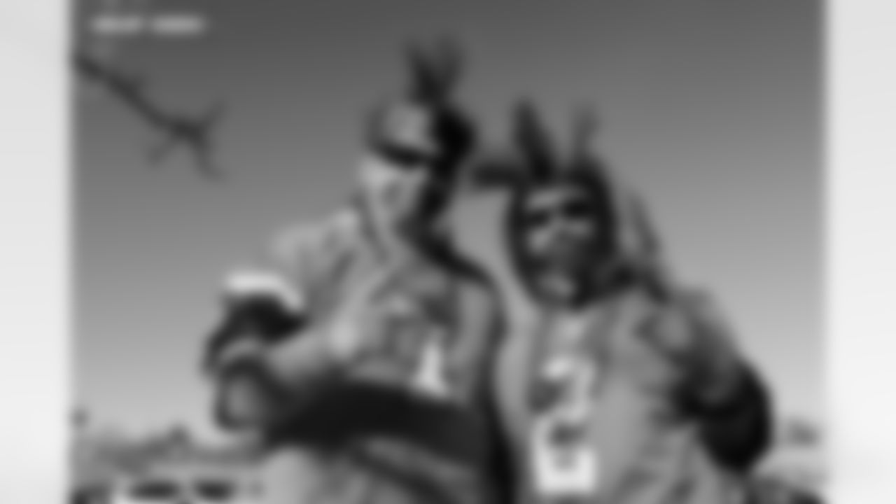 Denver Broncos fans before the Broncos' Divisional Round playoff game against the Buffalo Bills at Empower Field at Mile High in Denver, Colorado on January 17, 2026. Photo by Gavin Liddell / Denver Broncos