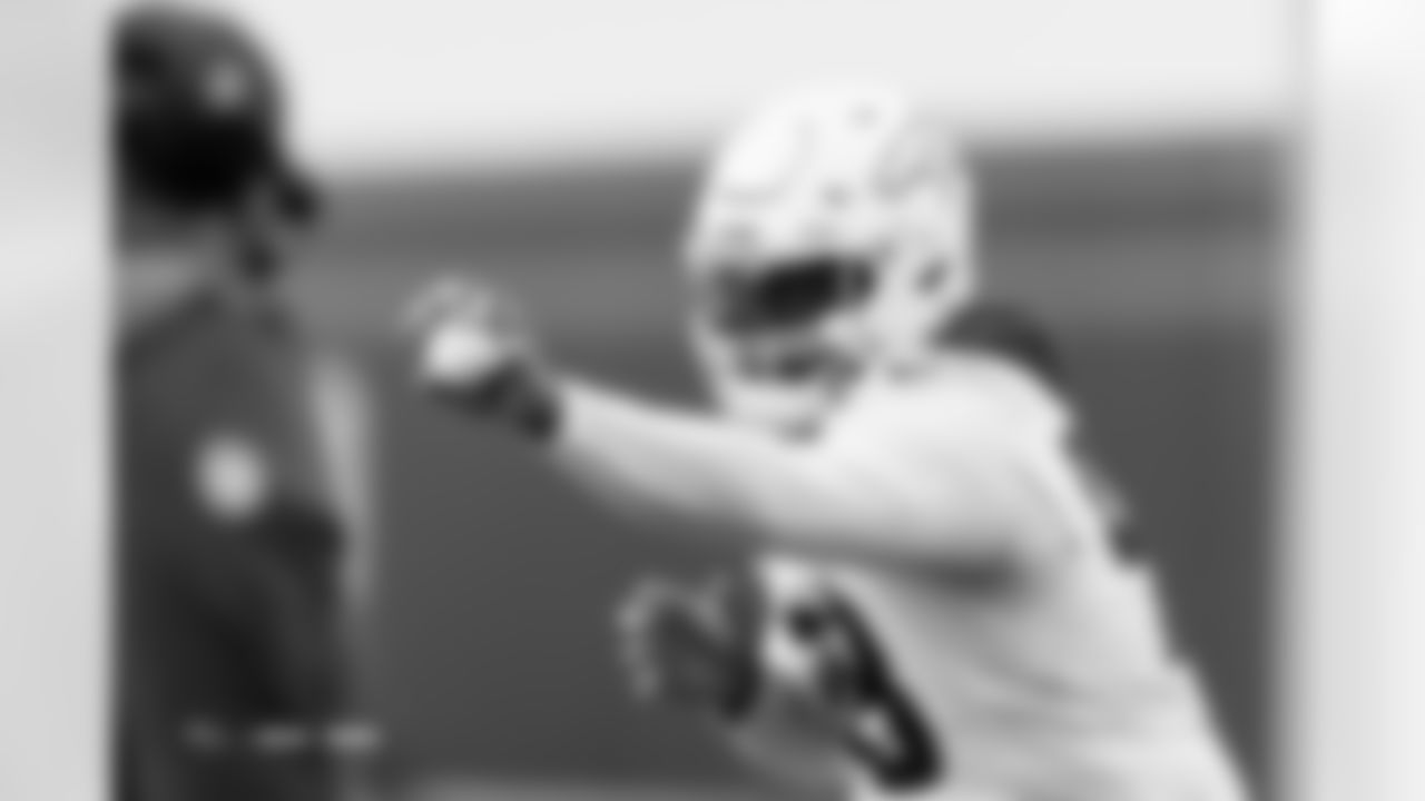 John Franklin-Myers during practice at Broncos Park Powered by CommonSpirit in Englewood, Colorado on December 17, 2025. Photo by Ben Swanson / Denver Broncos