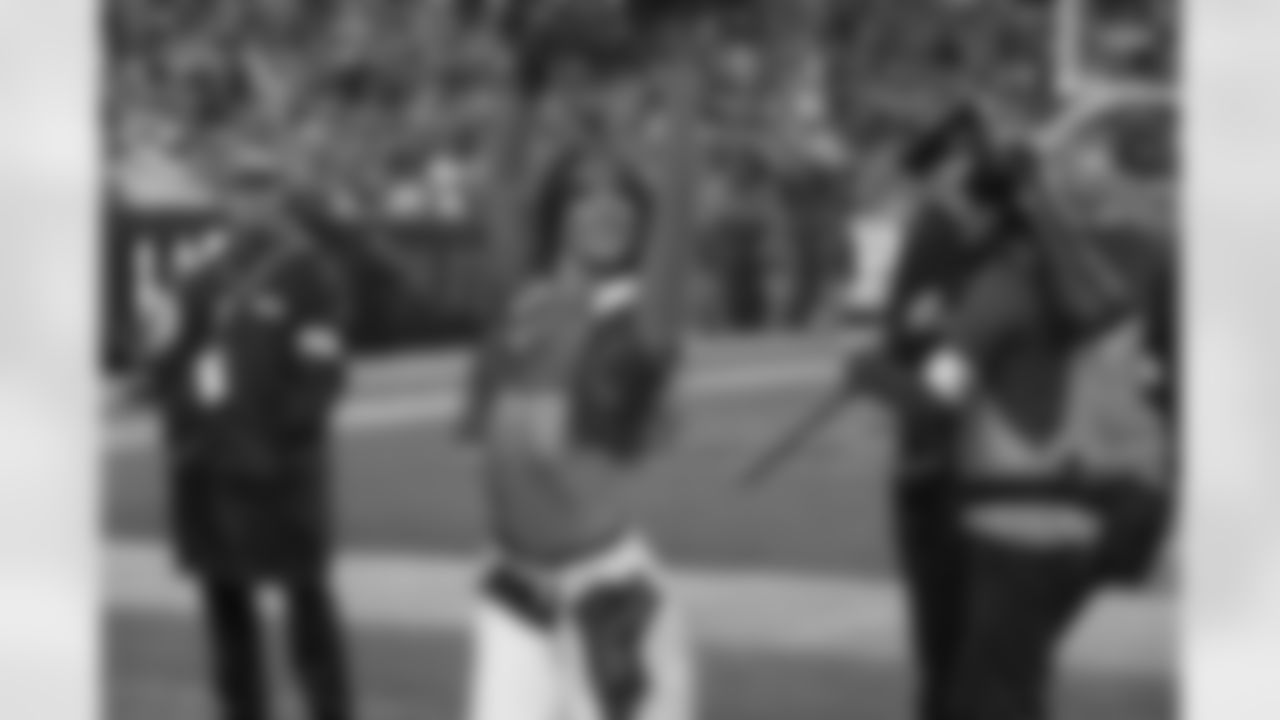 Denver Broncos Cheerleaders during the Broncos' Week 15 game against the Green Bay Packers at Empower Field at Mile High in Denver, Colorado on December 14, 2025. Photo by Paul Cloud / Denver Broncos