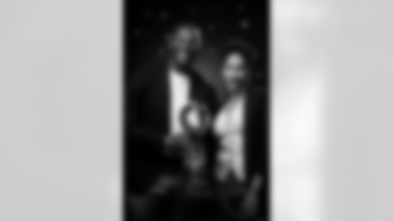 Bennie Fowler poses for a portrait at the 2025 Alumni Weekend Reception on October 18, 2025. Photo by Ben Swanson / Denver Broncos