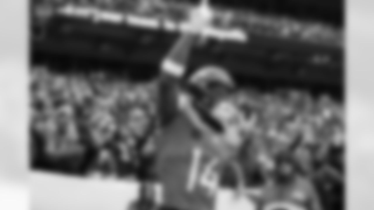 Courtland Sutton (14) during the AFC Championship Game between the Denver Broncos and New England Patriots at Empower Field at Mile High in Denver, Colorado on January 25, 2026. Photo by Gavin Liddell / Denver Broncos