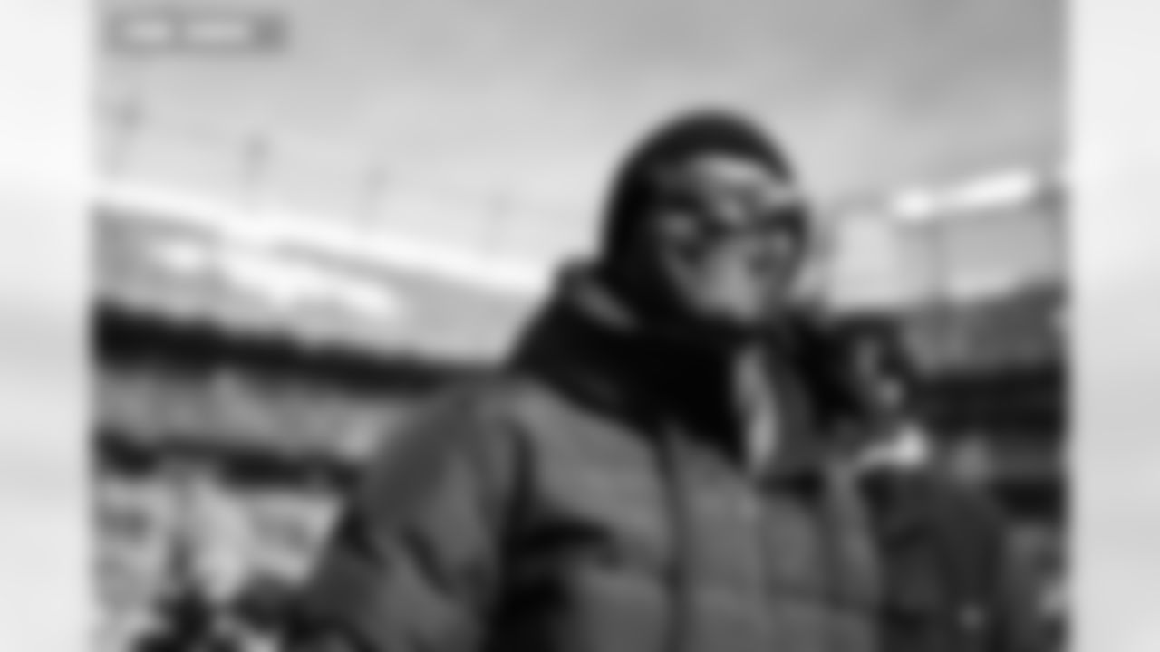 Champ Bailey before the AFC Championship Game between the Denver Broncos and New England Patriots at Empower Field at Mile High in Denver, Colorado on January 25, 2026. Photo by Ben Swanson / Denver Broncos