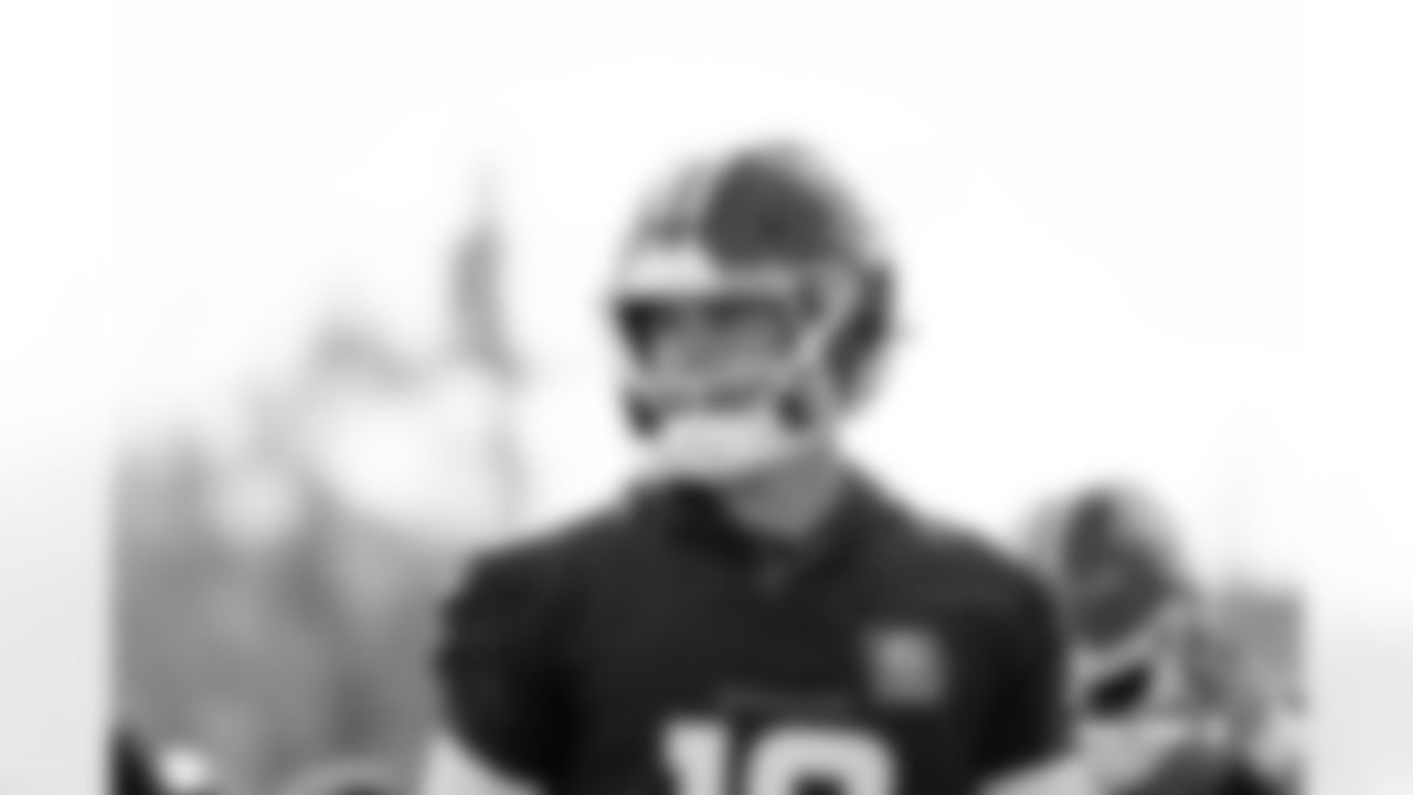 Bo Nix during practice on Friday, October 24, 2025 at Broncos Park Powered by CommonSpirit in Englewood, Colorado.
Photo by Gabriel Christus / Denver Broncos