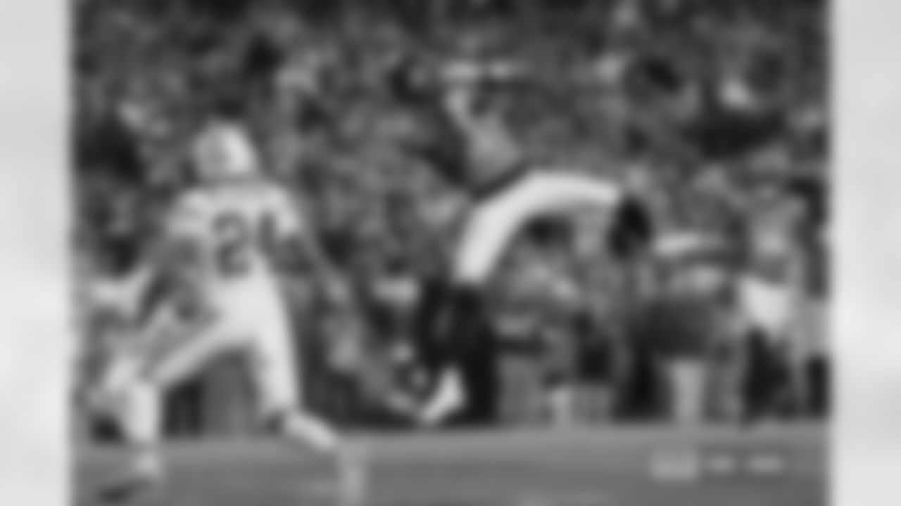 Troy Franklin (11) during the Broncos' Week 15 game against the Green Bay Packers at Empower Field at Mile High in Denver, Colorado on December 14, 2025. Photo by Ben Swanson / Denver Broncos