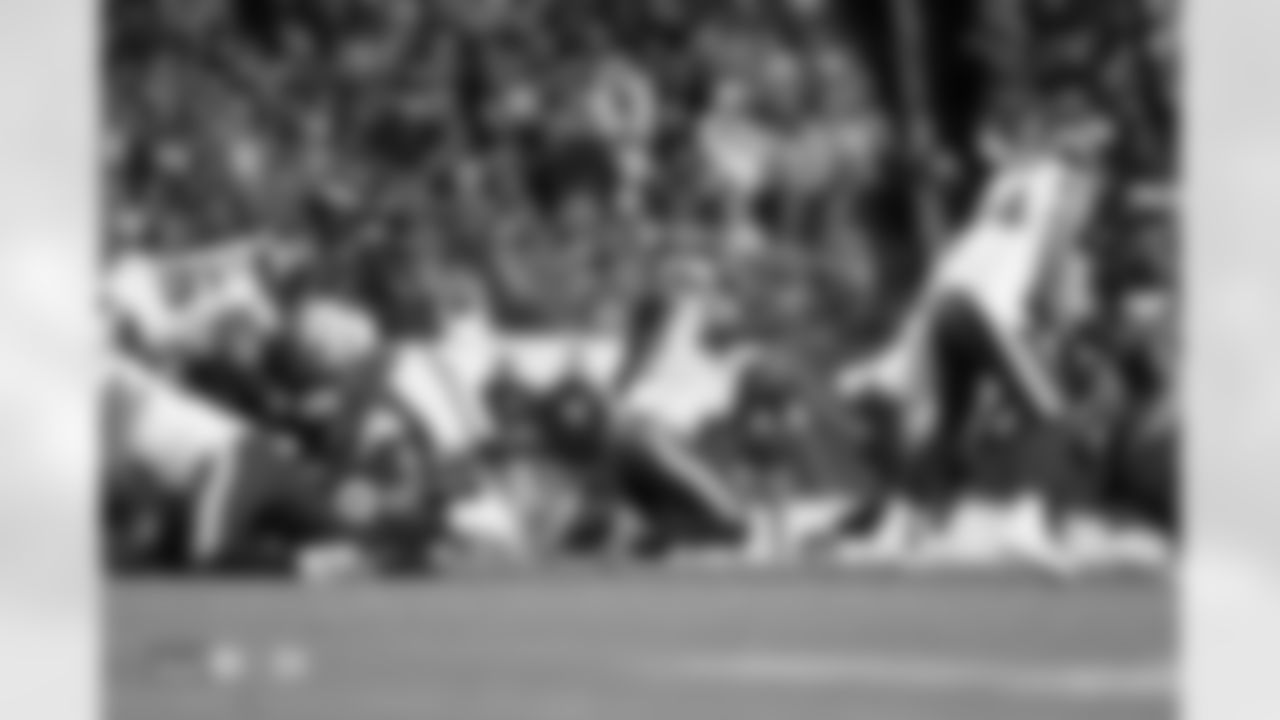 The Vikings fumble during the Broncos' Week 11 game against the Minnesota Vikings at Empower Field at Mile High in Denver, Colorado on November 19, 2023. Photo by Gabriel Christus / Denver Broncos