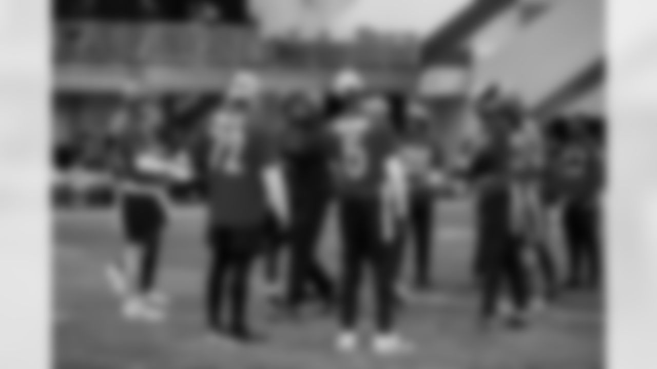 Garett Bolles during a practice for the 2026 Pro Bowl Games in San Francisco, California on February 1, 2026. Photo by Kate Connors / Denver Broncos