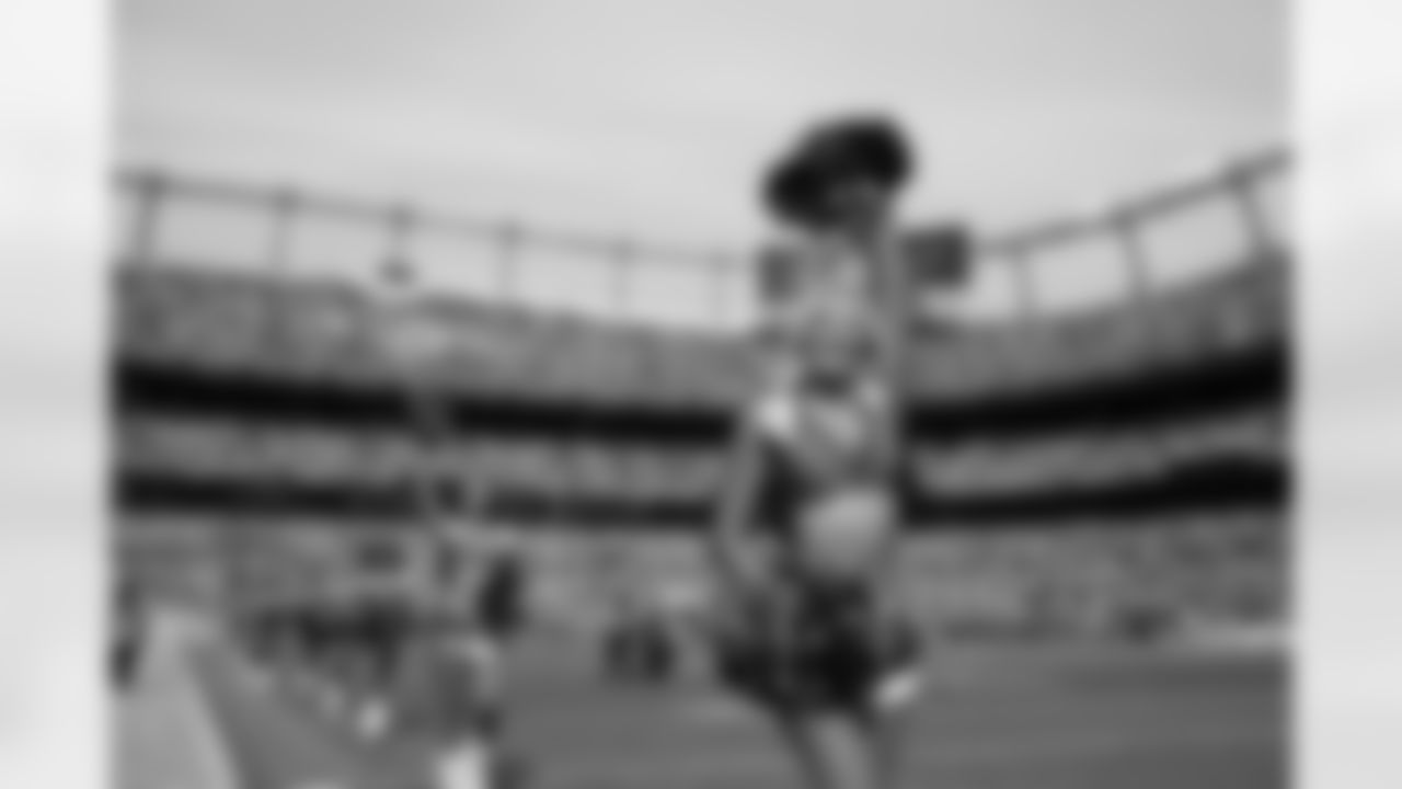 DBC Stephanie before the Broncos' Week 7 game against the New York Giants at Empower Field at Mile High in Denver, Colorado on October 19, 2025. Photo by Gabriel Christus / Denver Broncos